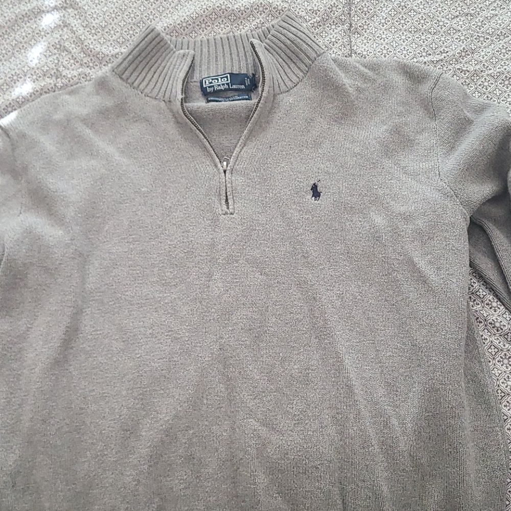 Polo by Ralph Lauren gray sweater
